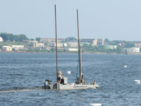 41 helix anchor and Eco-mooring rode moorings for the City of New London CN
